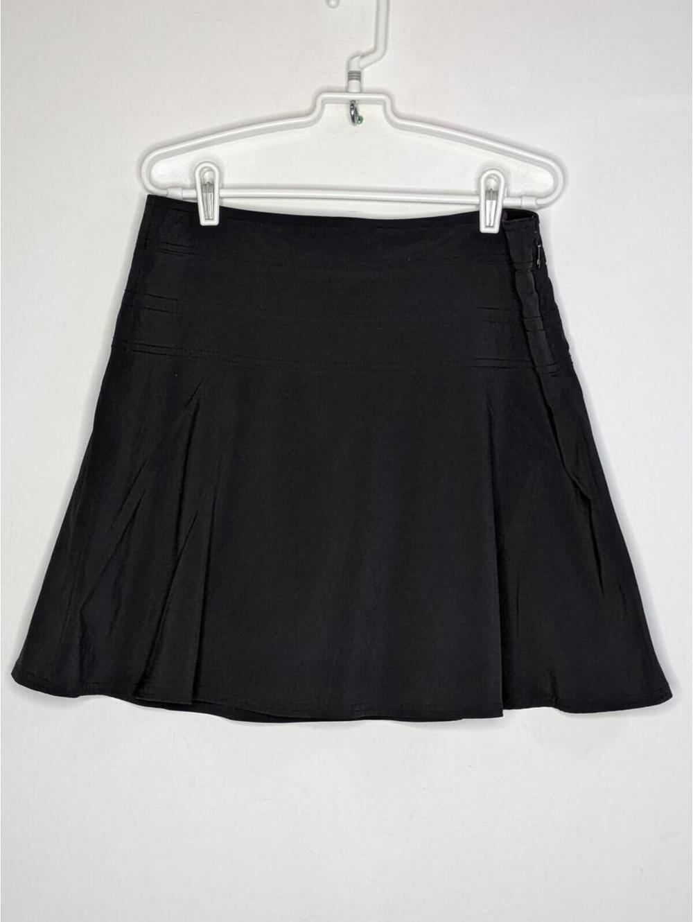 Athleta Black Athletic Exercise Workout Skort 10